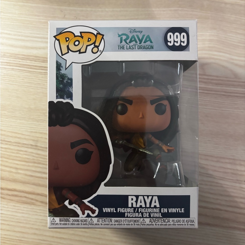 Funko Pop Raya Vinyl Figure - Brown and Black